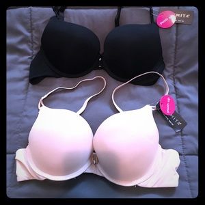 Two Push Up Bras NWT